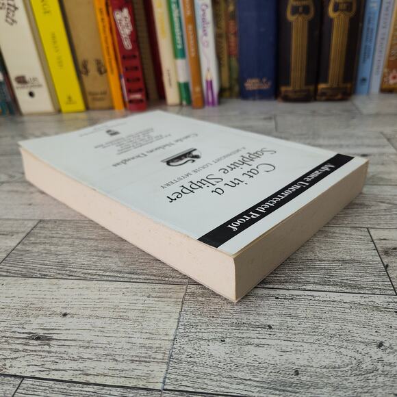 CAT IN A SAPPHIRE SLIPPER Midnight Louie Mystery Carole Nelson‎ Douglas ARC PB - Picture 8 of 9